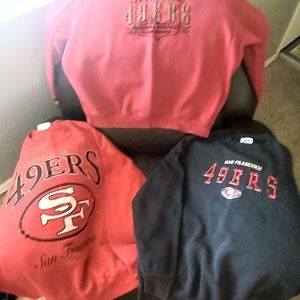 Vintage 49ERS sweatshirts